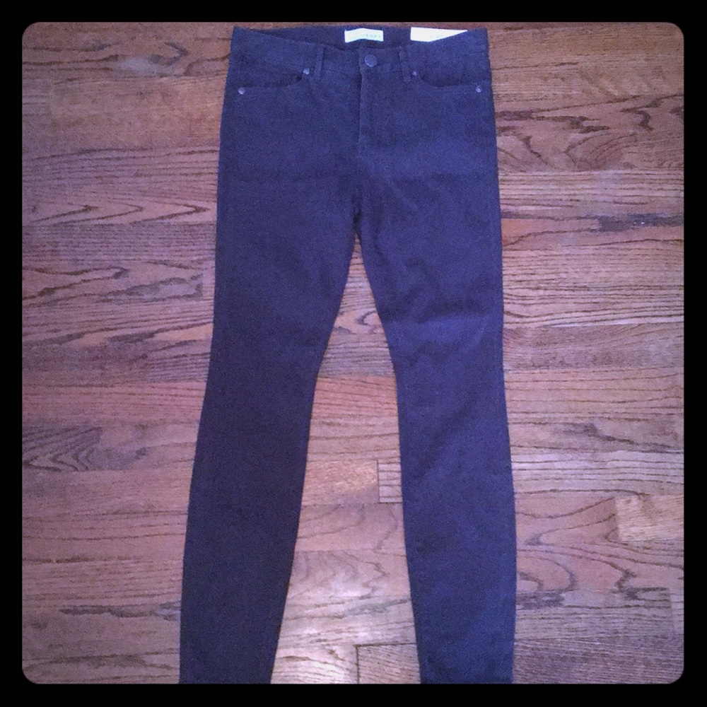 Ann Taylor Loft stretchy charcoal “legging” pant